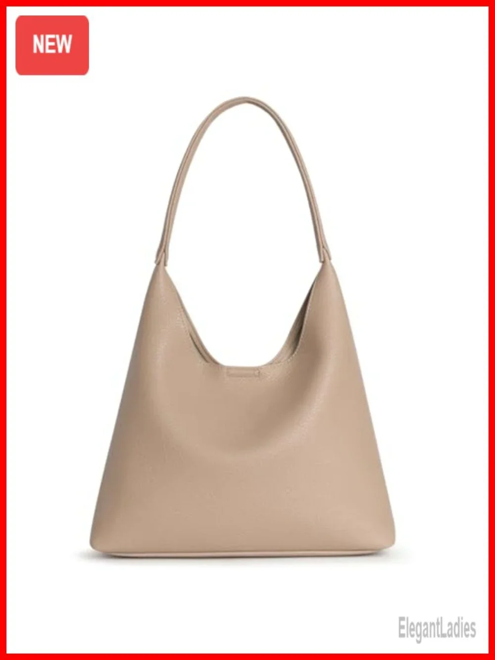 Small Slouchy Hobo Purse Soft Vegan Leather Shoulder Bag Tote Handbag